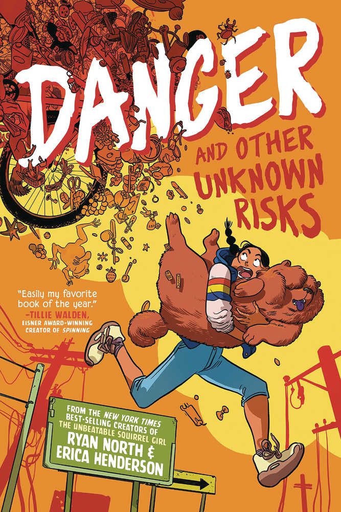Danger And Other Unknown Risks Hardcover Graphic Novel