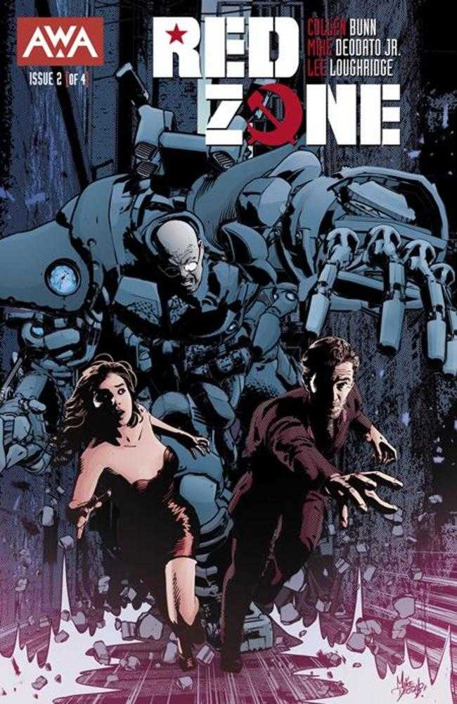 Red Zone #2 (Of 4) Cover B Mike Deodato Jr And Lee Loughridge Variant (Mature)