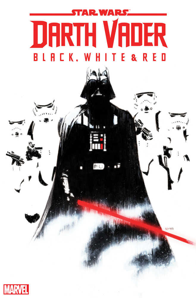 Star Wars Darth Vader Black White And Red #1 25 Copy Variant