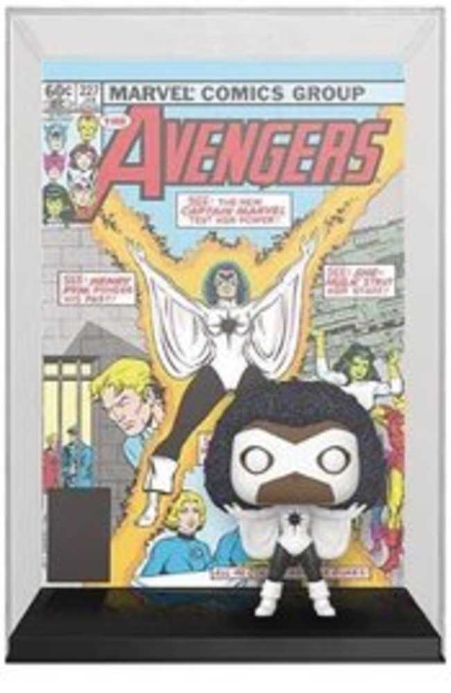 Pop Cover Art Marvel Captain Marvel Vinyl Figure