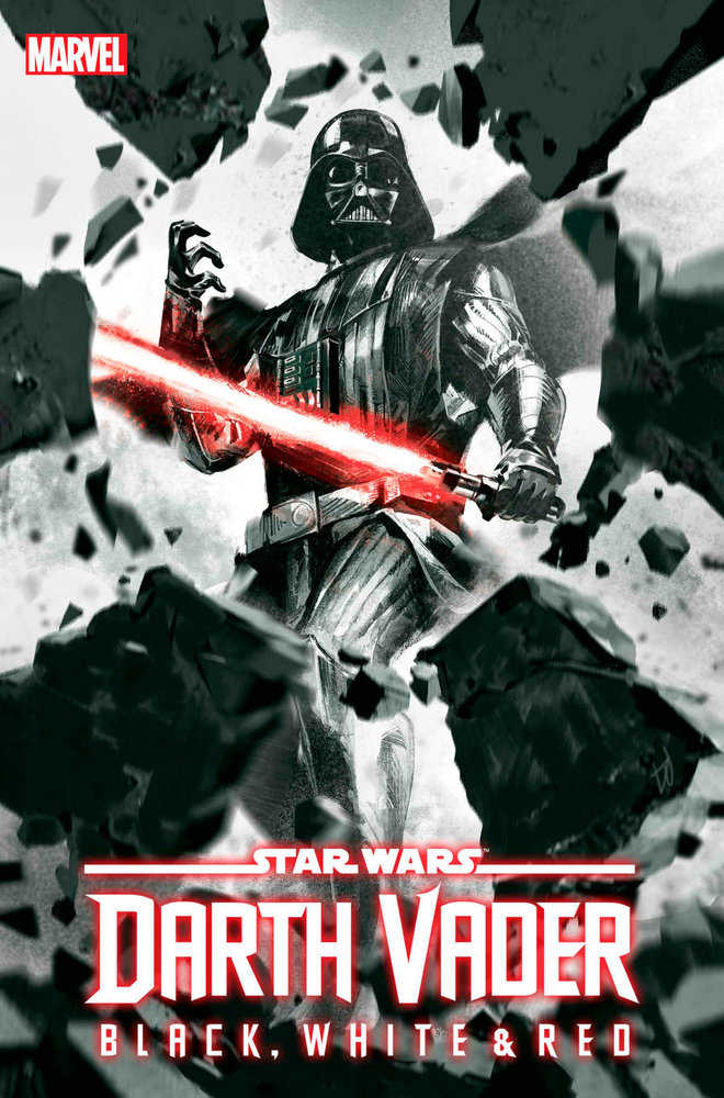 Star Wars Darth Vader Black White & Red #3