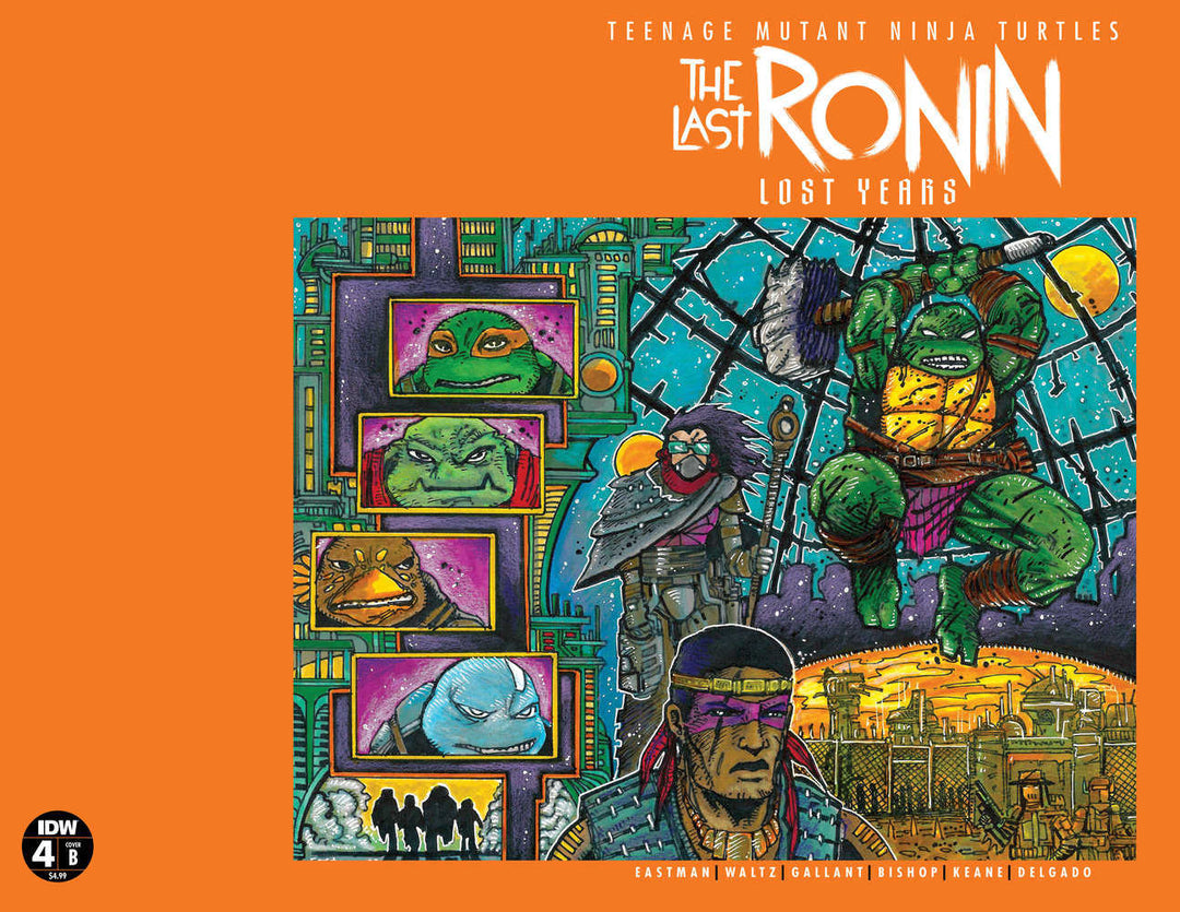 Teenage Mutant Ninja Turtles The Last Ronin Lost Years #4 Variant B (Eastman & Bishop)