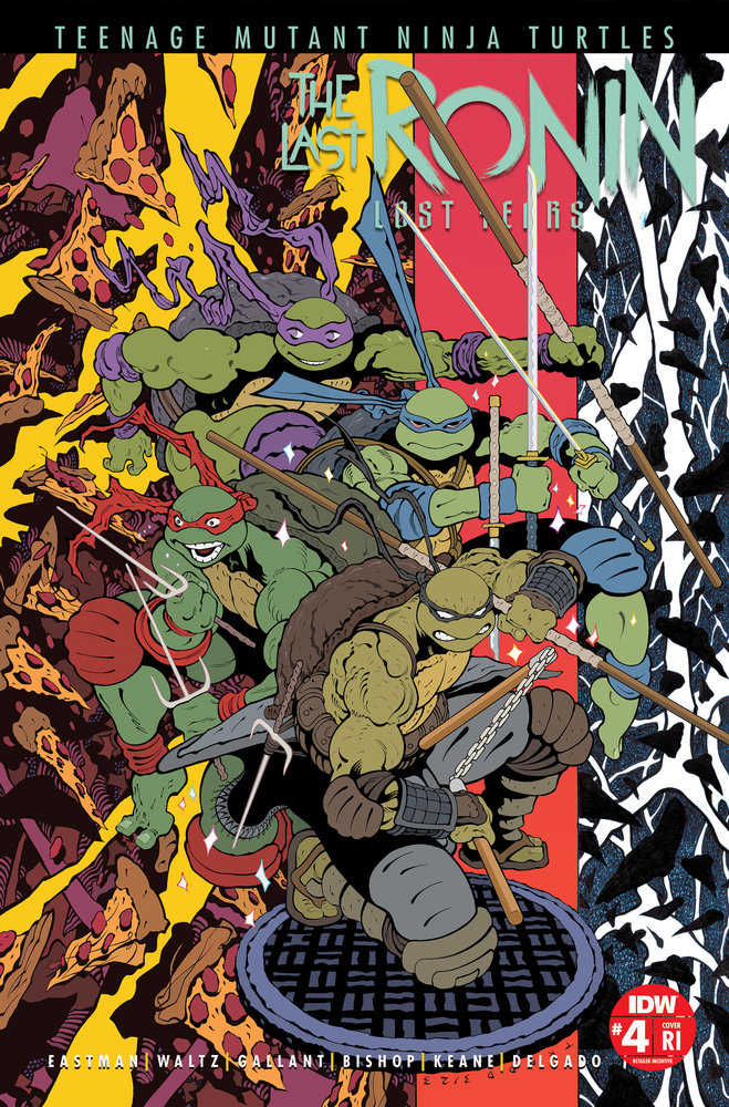 Teenage Mutant Ninja Turtles The Last Ronin Lost Years #4 25 Copy Tradd Moore Variant