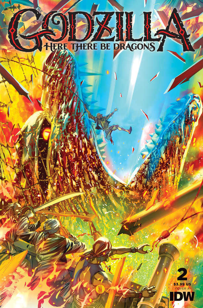 Godzilla Here There Be Dragons #2 Cover A (Miranda)