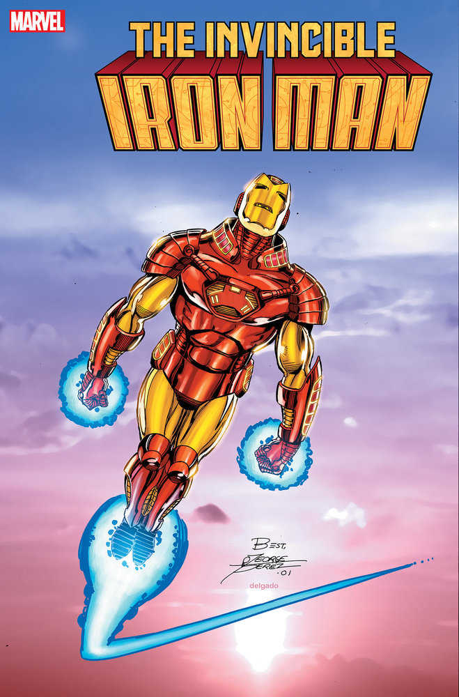 Invincible Iron Man #8 George Perez Variant