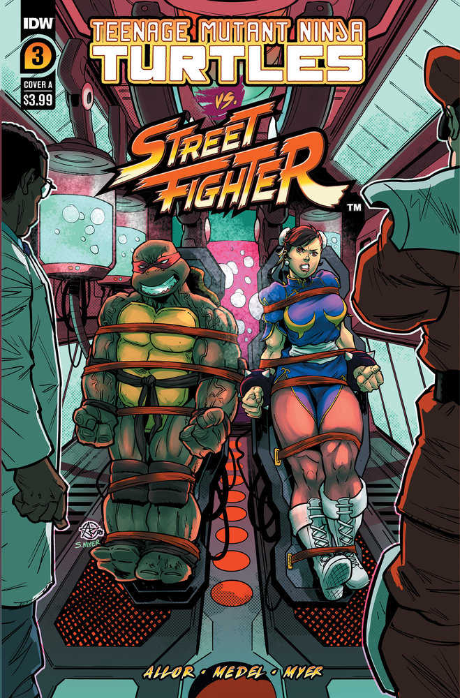 Teenage Mutant Ninja Turtles vs Street Fighter #3 Cover A (Medel)