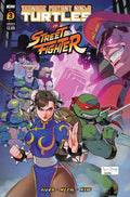 Teenage Mutant Ninja Turtles vs Street Fighter #3 Variant B (Brown)