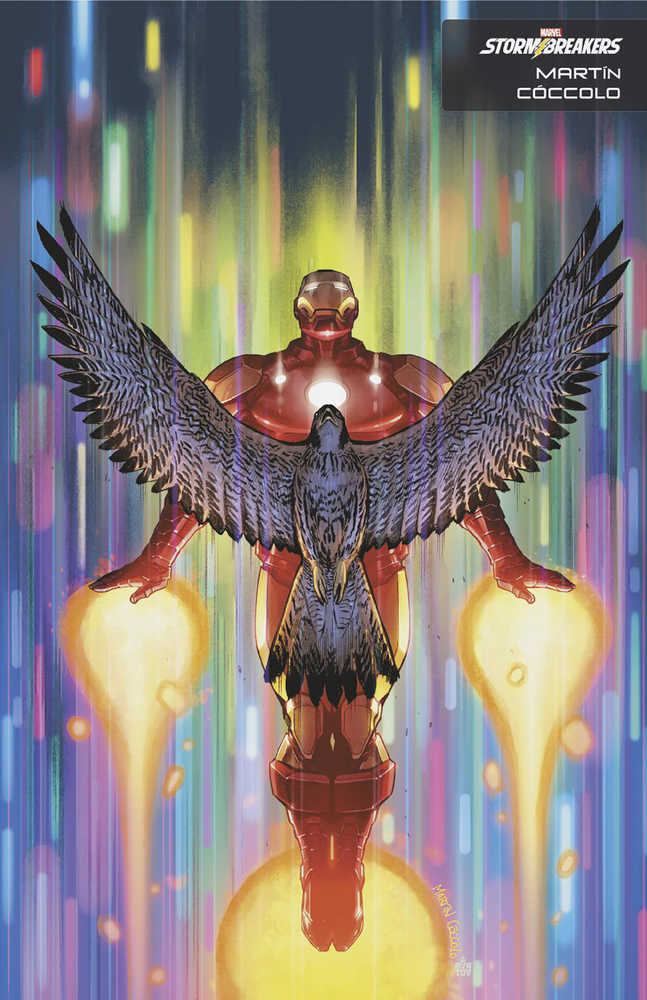 Invincible Iron Man #9 Coccolo Stormbreakers Variant