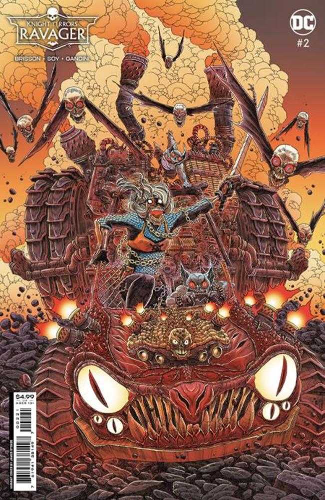 Knight Terrors Ravager #2 (Of 2) Cover B James Stokoe Card Stock Variant