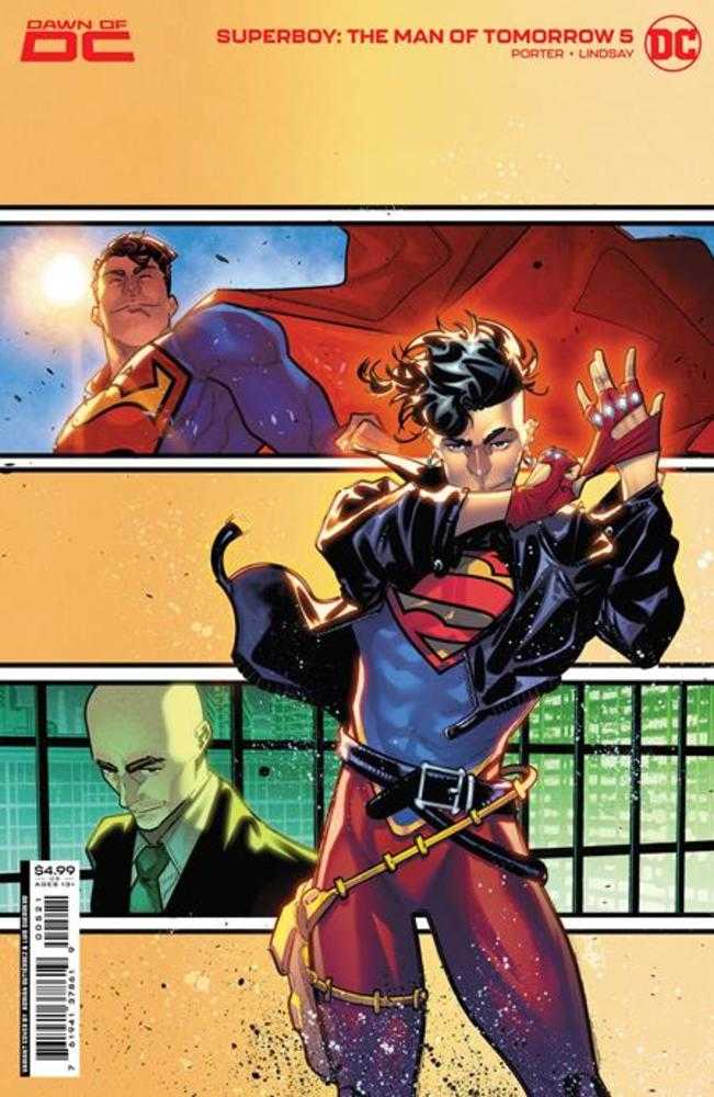 Superboy The Man Of Tomorrow #5 (Of 6) Cover B Adrian Gutierrez Card Stock Variant