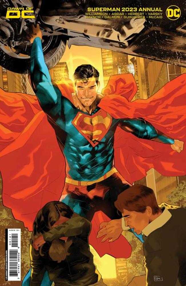 Superman 2023 Annual #1 (One Shot) Cover D 1 in 25 Edwin Galmon Card Stock Variant