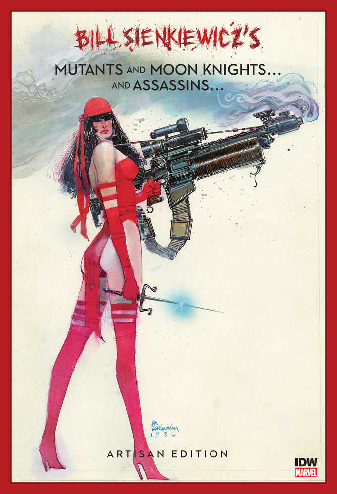 Bill Sienkiewicz Mutants And Moon Knights And Assassins Artisan Edition