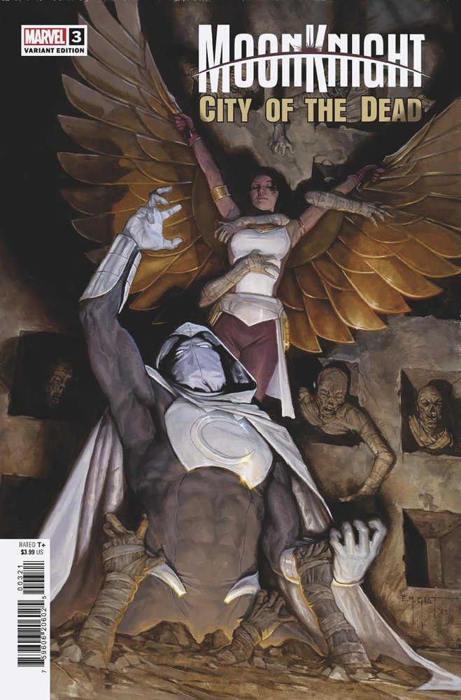 Moon Knight City Of The Dead #3 E.M. Gist Variant