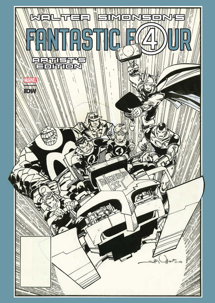 Walter Simonson Fantastic Four Artists Edition