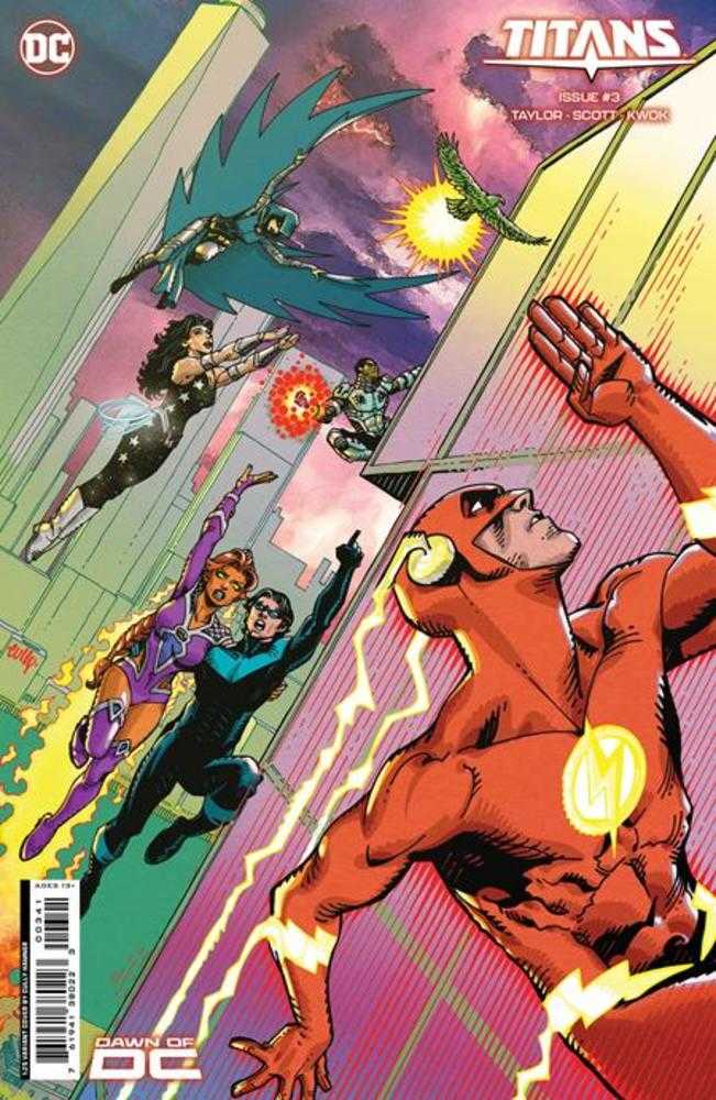 Titans #3 Cover D 1 in 25 Cully Hamner Card Stock Variant