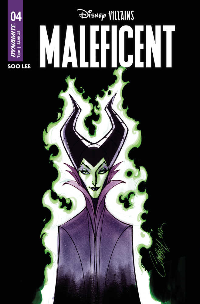 Disney Villains Maleficent #4 Cover O Foc Campbell Original