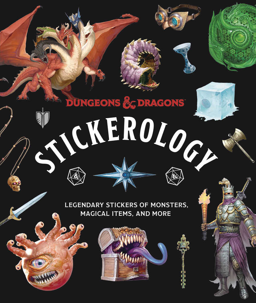 Dungeons & Dragons Stickerology Softcover