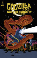 Godzilla War For Humanity #3 Cover A Maclean