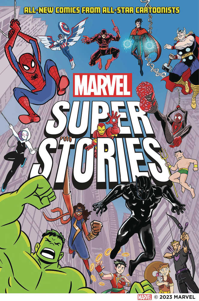 Marvel Super Stories Hardcover New Comics All Star Cartoonists