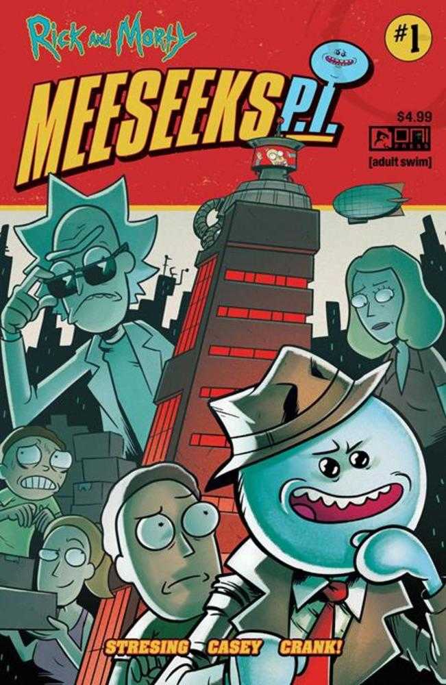 Rick And Morty Meeseeks Pi #1 (Of 4) Cover A Fred C Stresing & Meg Casey (Mature)