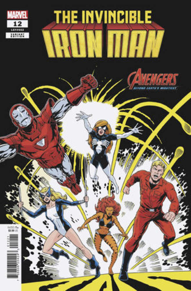 Invincible Iron Man #12 Jtc Avengers 60th Variant