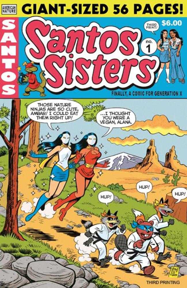 Giant Sized Santos Sisters #1 3rd Print Cover A Greg & Fake