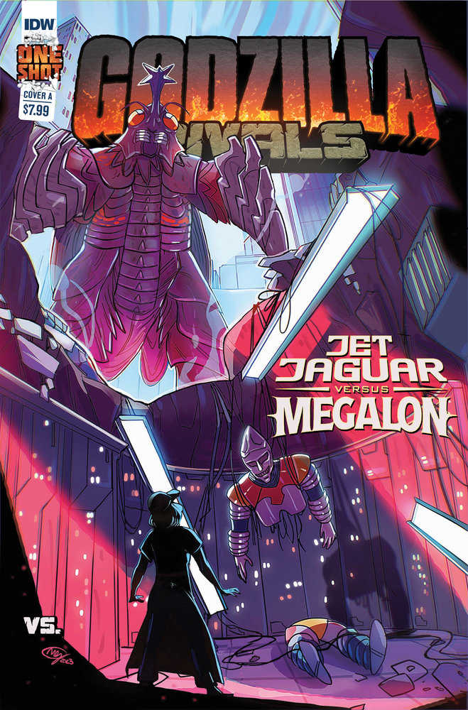 Godzilla Rivals Jet Jaguar vs. Megalon Cover A (Huang)