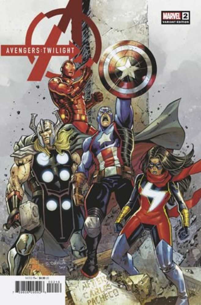 Avengers Twilight #2 25 Copy Variant Edition Sergio Davila Variant