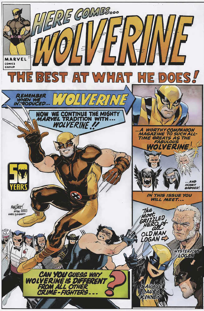 Daredevil #5 Marquez Wolverine Wolverine Wolverine Variant