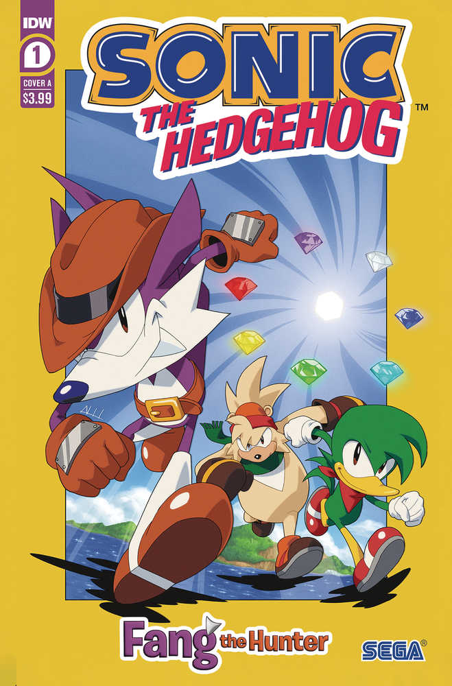 Sonic The Hedgehog Fang Hunter #1 Cover A Hammerstrom