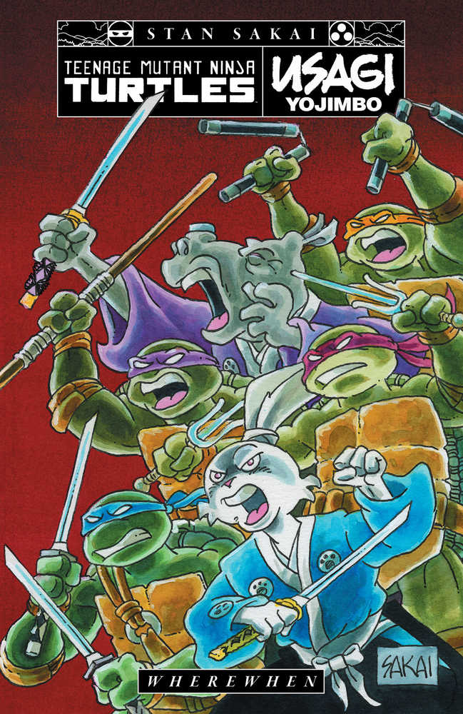 Teenage Mutant Ninja Turtles Usagi Yojimbo Wherewhen TPB