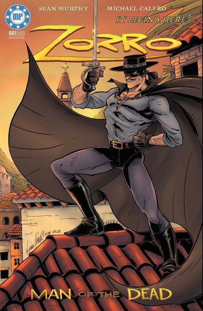 Zorro Man Of The Dead #1 (Of 4) Cover D Calero Homage (Mature)