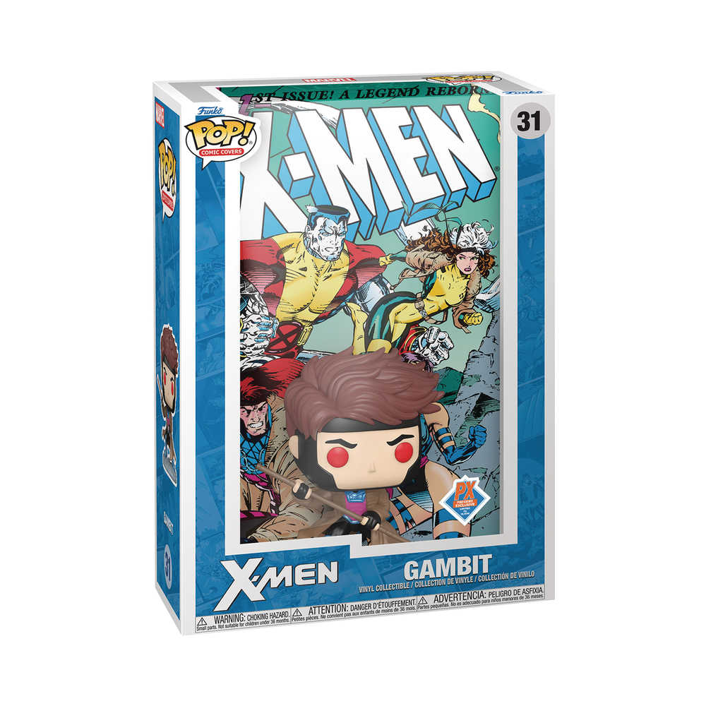 Free Comic Book Day 2024 Pop Comic Cover Marvel X-Men #1 Gambit Previews Exclusive Vinyl Figure