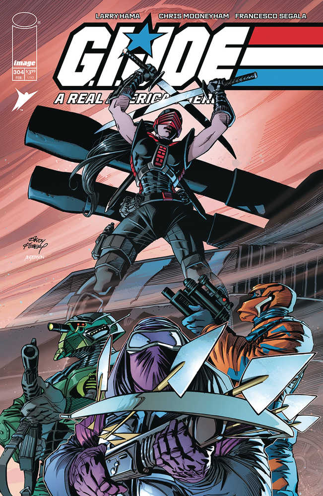 G.I. Joe A Real American Hero #304 Cover A Kubert & Anderson