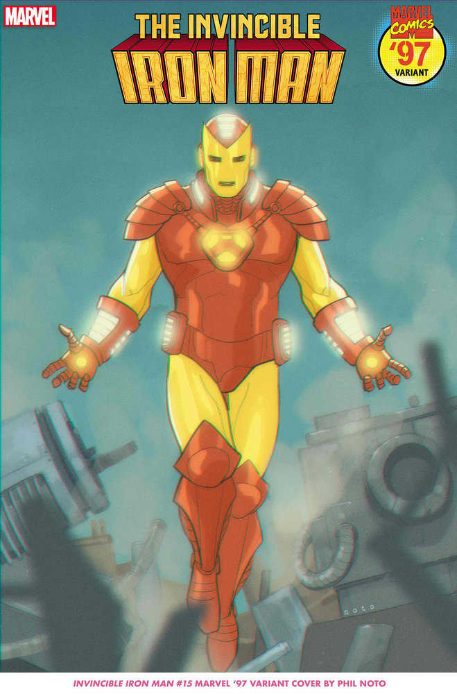 Invincible Iron Man #15 Phil Noto Marvel 97 Variant