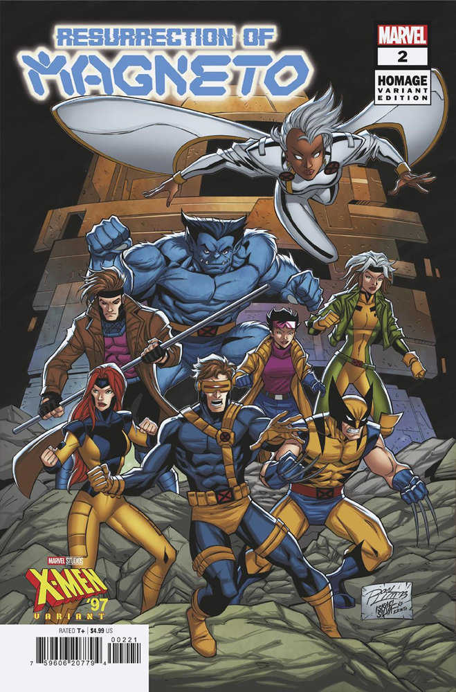 Resurrection Of Magneto #2 Ron Lim X-Men 97 Homage Variant