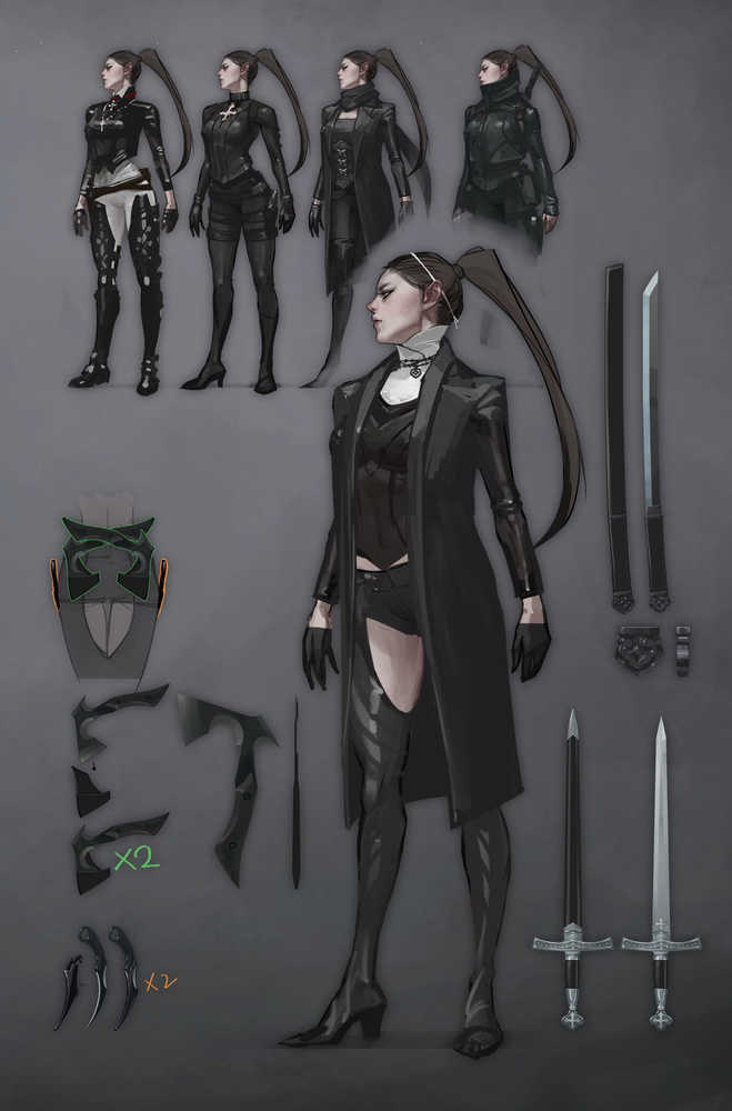 Gumaa Beginning Of Her #4 (Of 7) Cover C Jeehyung Concept Art