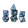 Role Playing Game Dice Set 7 Treasure Series Sapphire