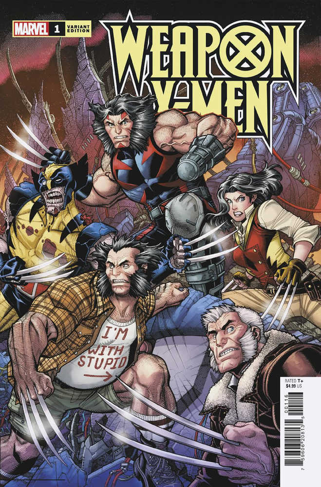 Weapon X-Men #1 25 Copy Variant Edition Nick Bradshaw Variant