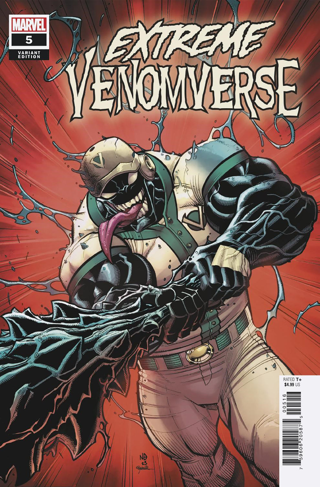 Extreme Venomverse #5 25 Copy Nick Bradshaw Variant