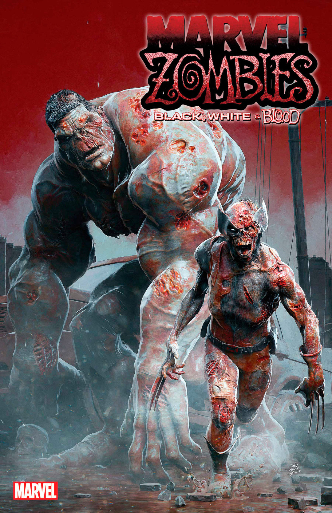 Marvel Zombies: Black, White & Blood 1 Bjorn Barends Variant