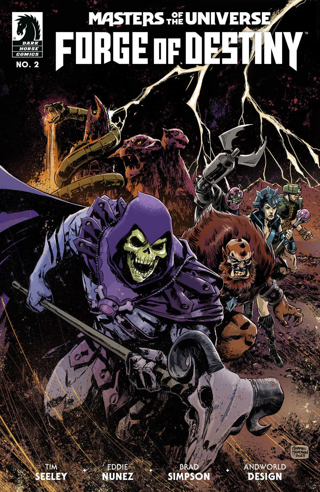 Masters Of The Universe Forge Of Destiny #2 (Cover C) (Gabriel Hardman)