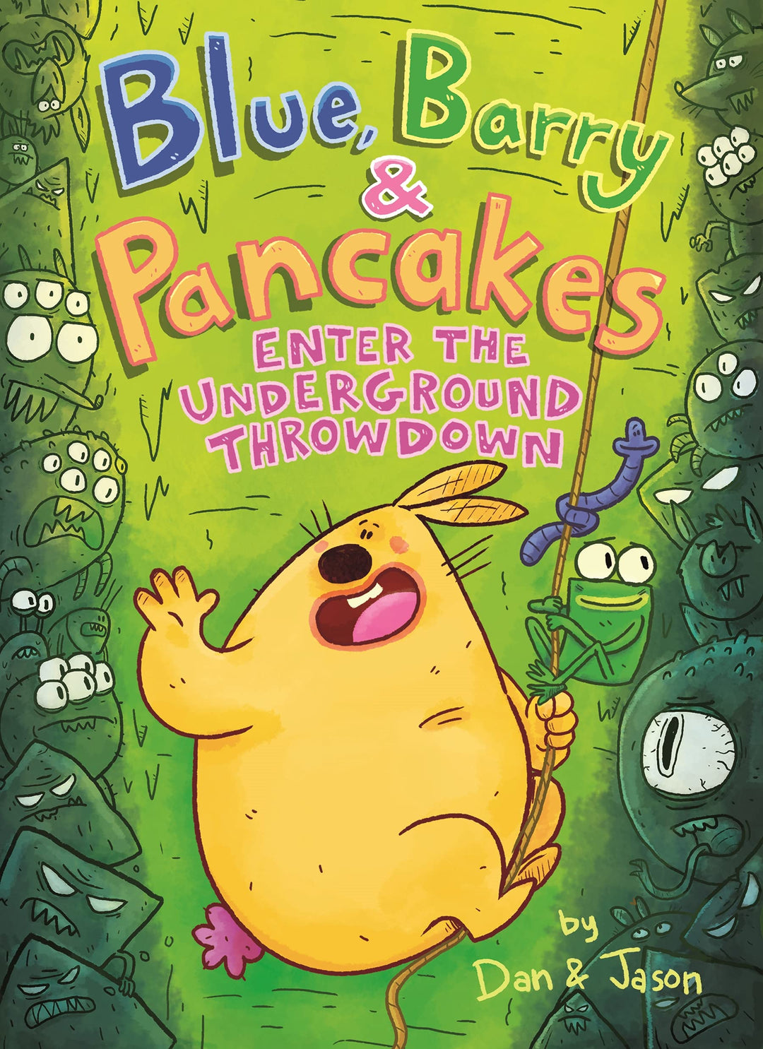 Blue Barry & Pancakes Graphic Novel Volume 04 Enter Underground Throwdown