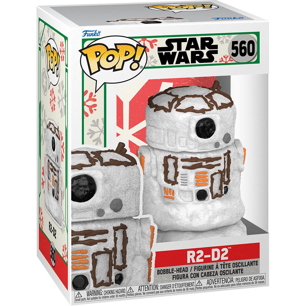 Pop Star Wars Snowman R2-D2 Vinyl Figure