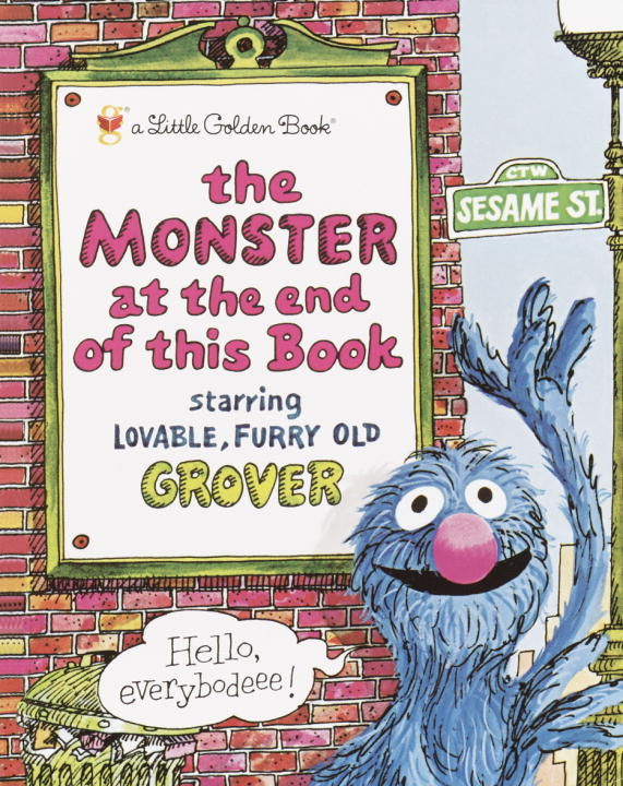 Monster at the End of This Book Little Golden Book