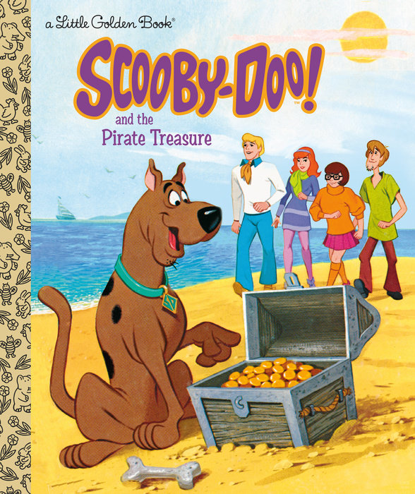 Scooby Doo and the Pirate Treasure Little Golden Book