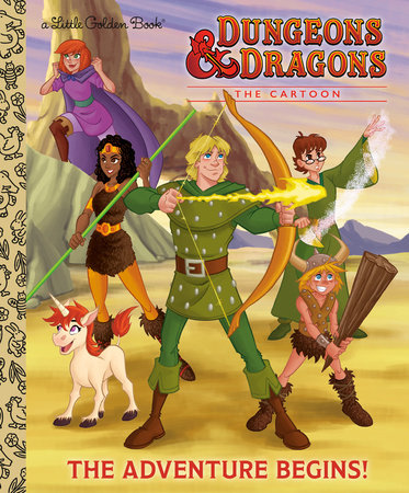 Dungeons & Dragons Adventure Begins Little Golden Book