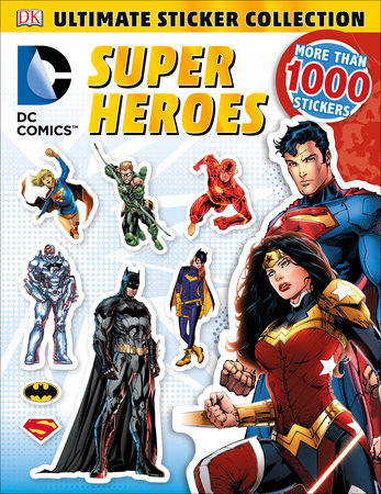DC Super Heroes Sticker Book
