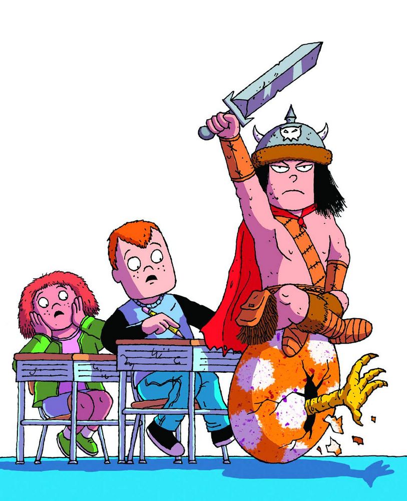 Fangbone 3rd Grade Barbarian GN VOL 02 Egg of Mystery