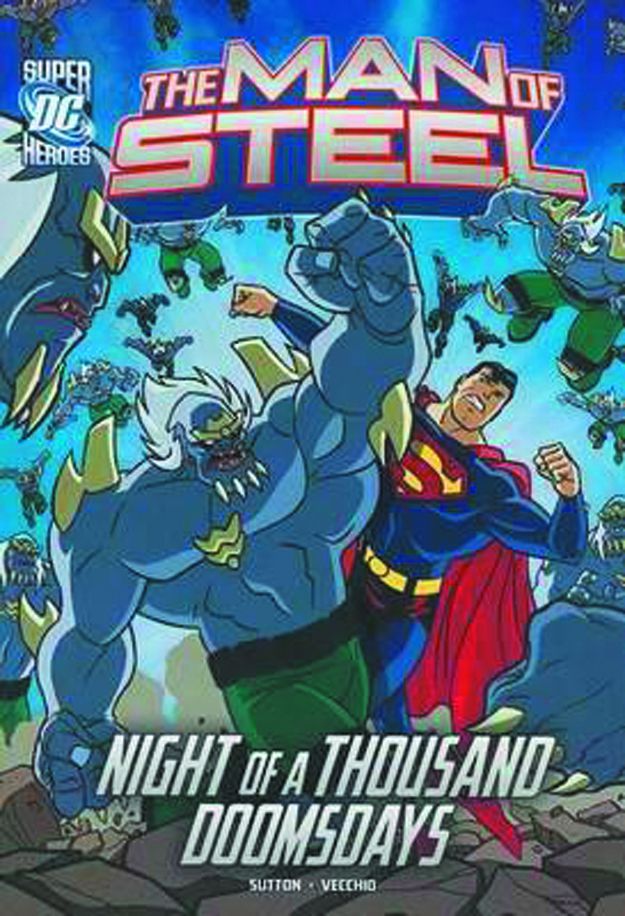 DC Super Heroes Man of Steel TP Superman Vs Doomsday Army